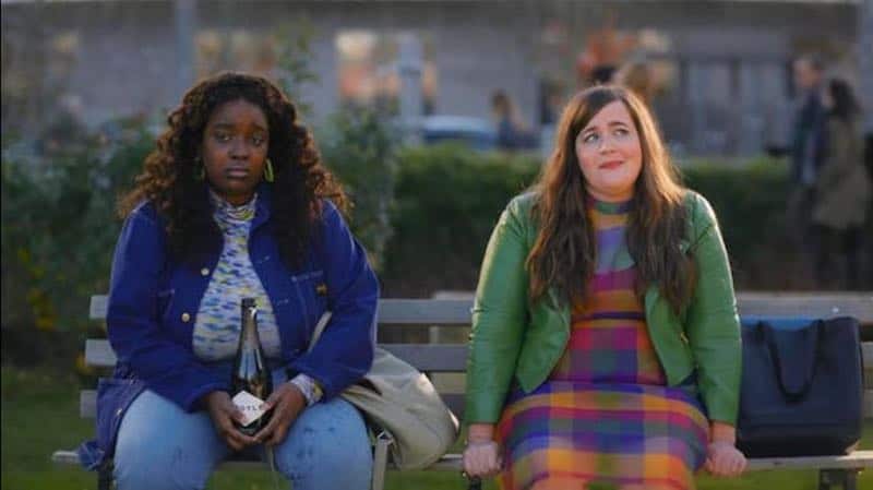 Aidy Bryant and Lolly Adefope in Shrill
