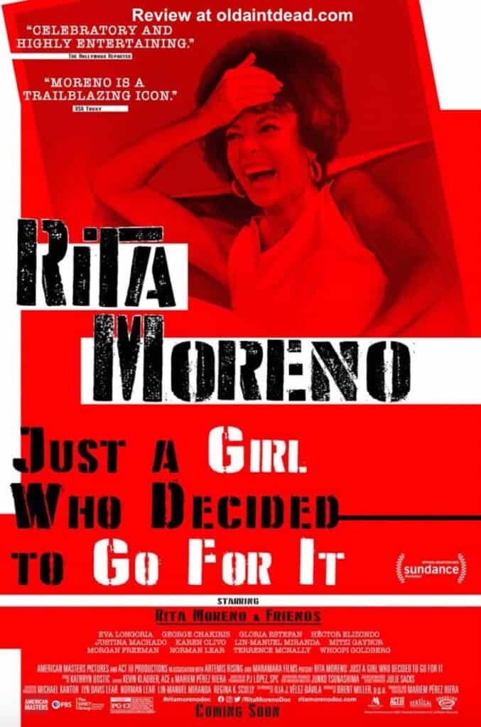 Poster for Rita Moreno: Just a Girl Who Decided to Go For It