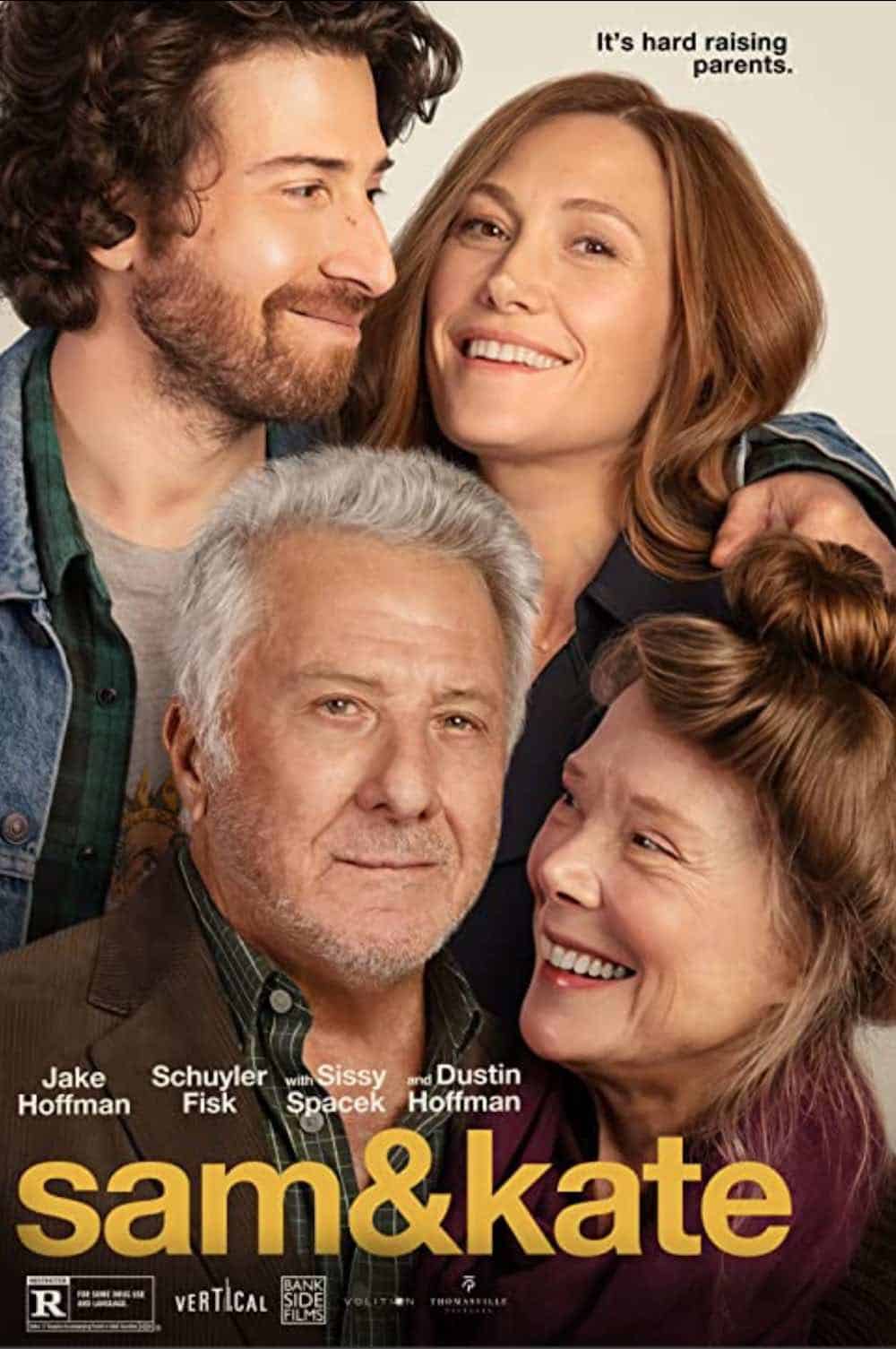 The poster for Sam and Kate features the four main characters in smiling poses