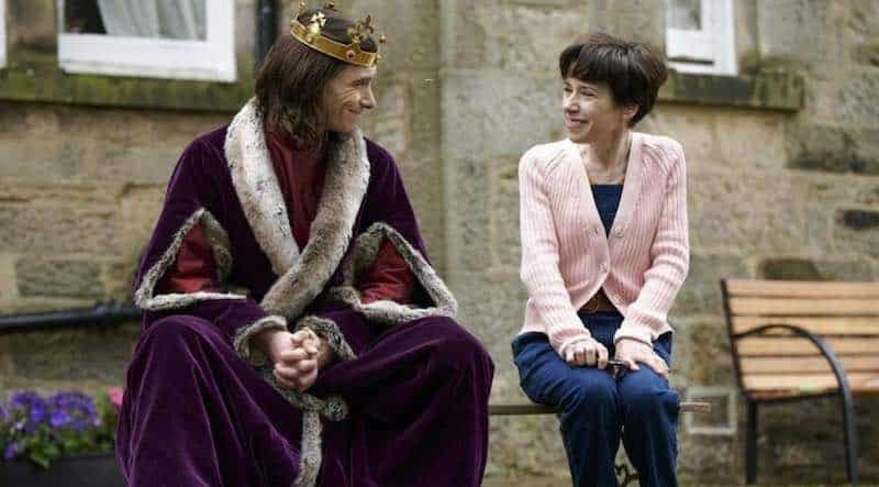 Harry Lloyd and Sally Hawkins in The Lost King
